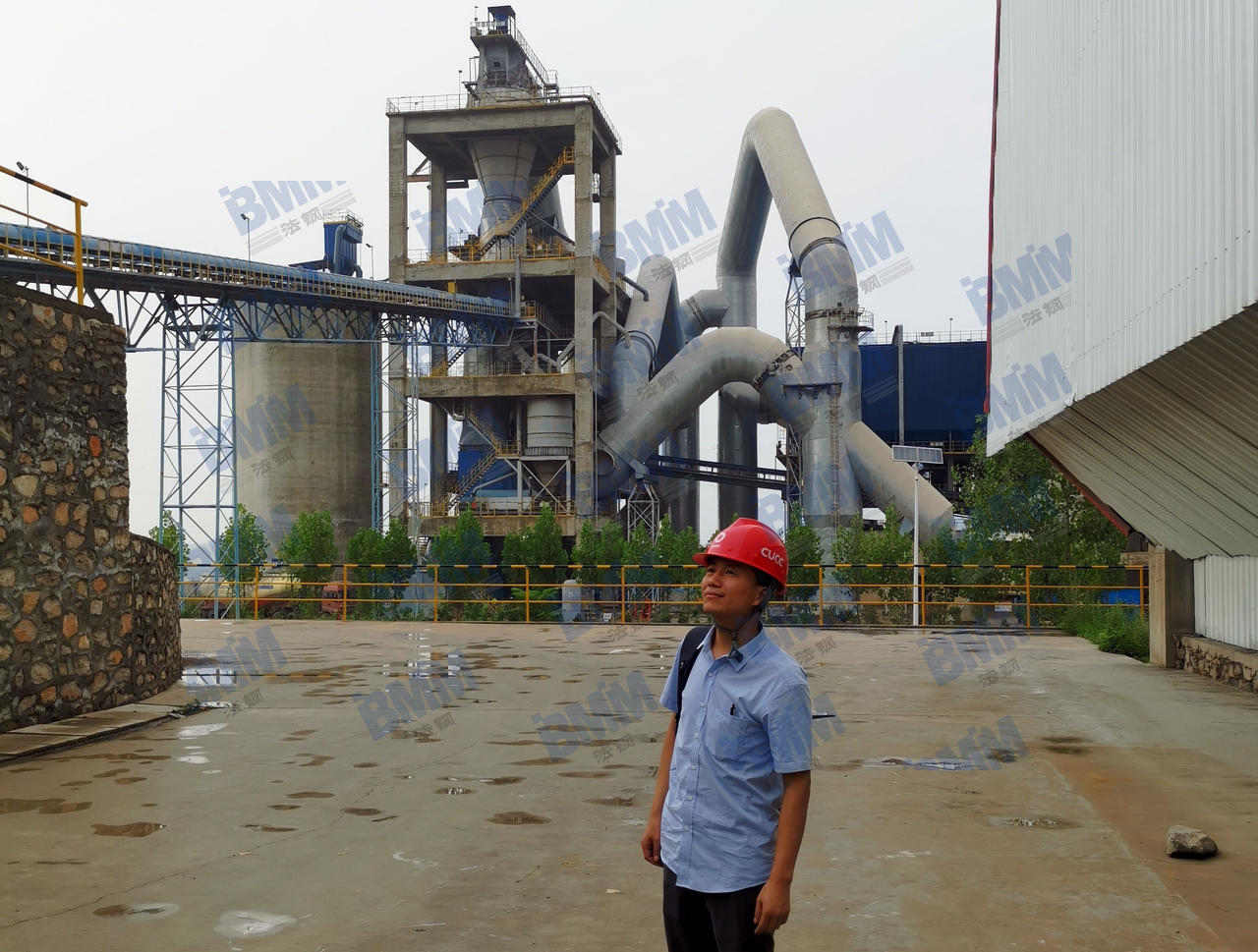 BMM at cement plant